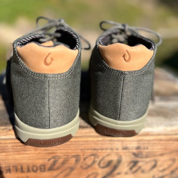 NWT Olukai Men’s - Nana Hele Wai’Apo - Chukka Boots -Sneakers Olive - Size 13 - Picture 4 of 10
